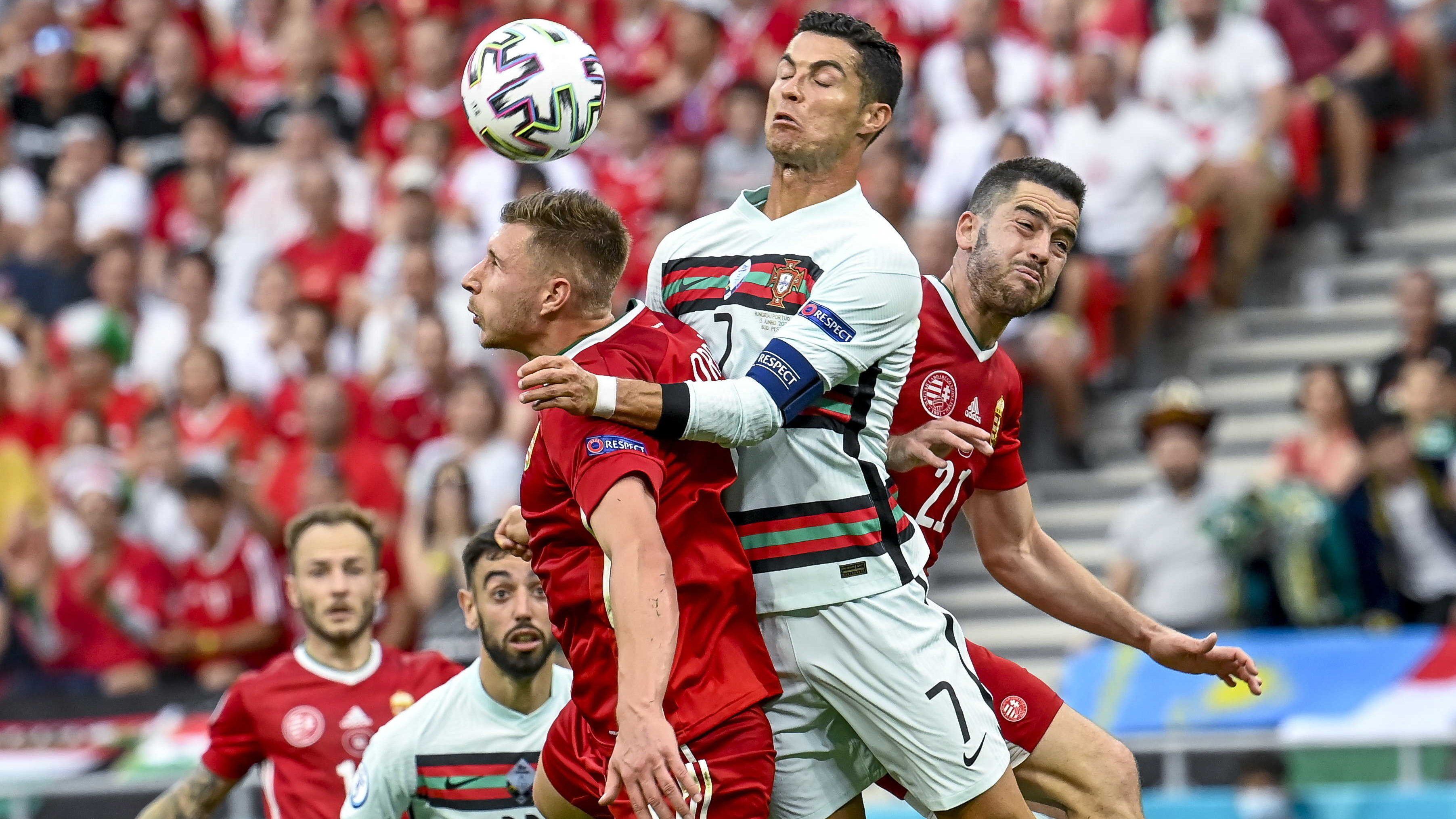 Willi Orbán és Cristiano Ronaldo csatája ősszel megismétlődhet (Fotó: MTI/Kovács Tamás)