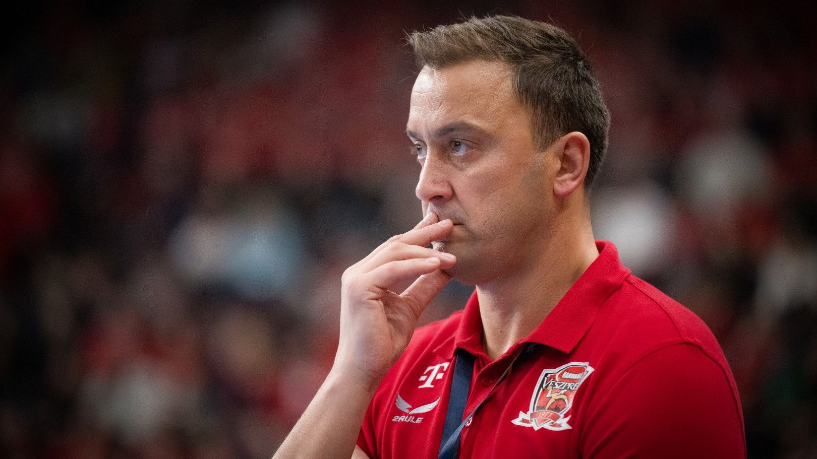 Momir Ilics rendkívül kiélezett párharcra számít (Fotó: handballveszprem.hu)