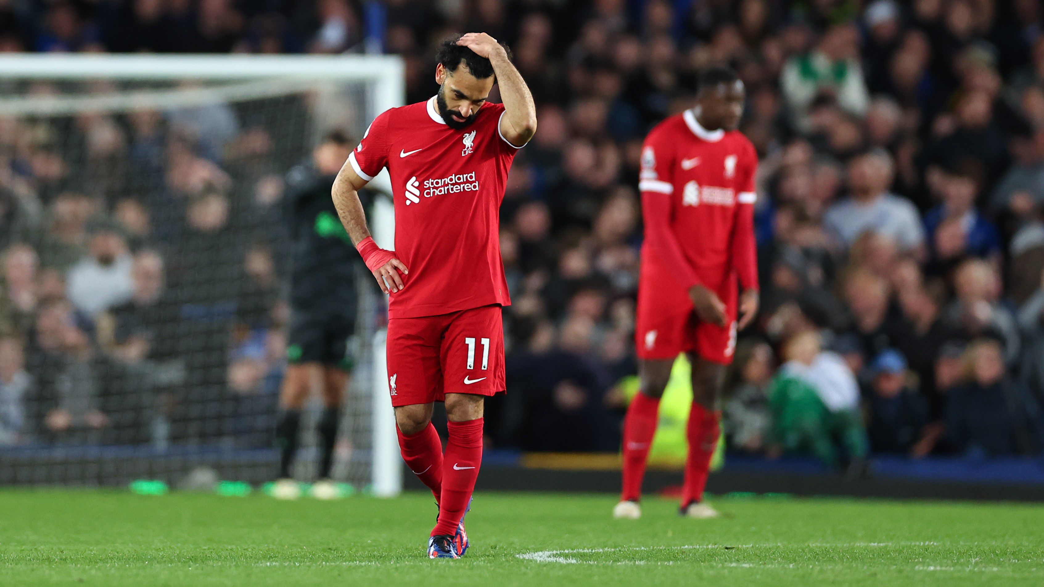 Alighanem Mohamed Szalah is érezte: a Liverpool a három pontnál is többet veszített az Everton otthonában szerda este – vélhetően elúszott az esély a bajnoki címre