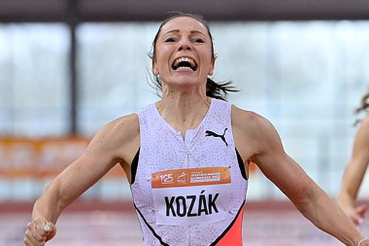 Kozák Luca ötödik 100 gáton Savonában