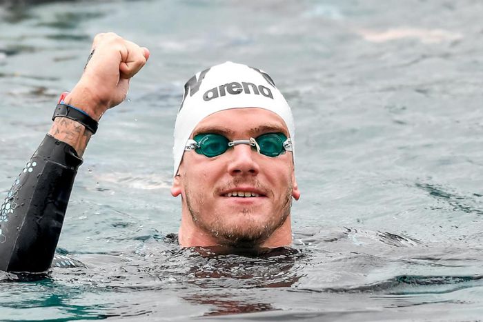 Rasovszky Kristóf a harmadik helyen ért célba
