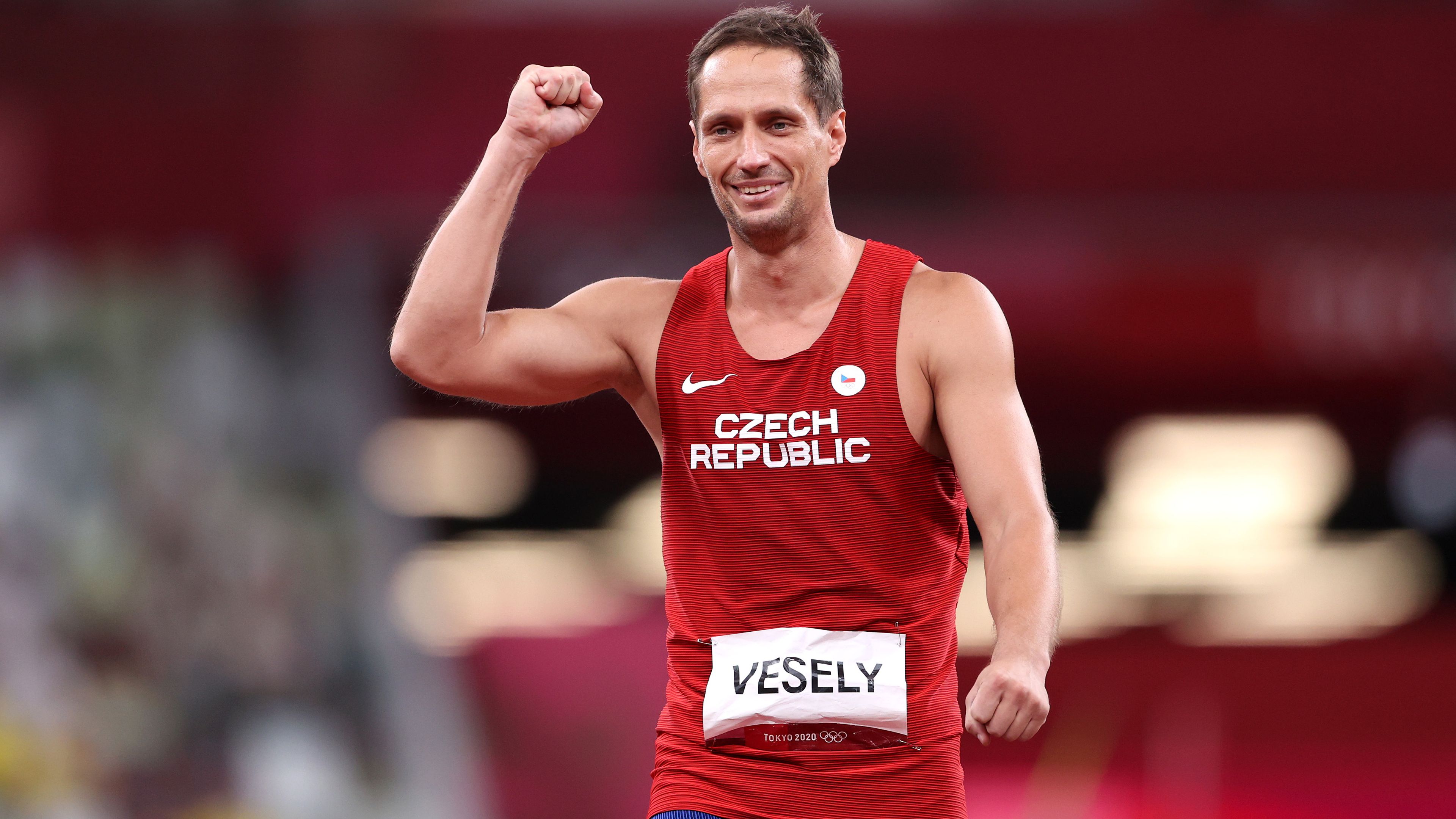Vitezslav Vesely a tokiói olimpián