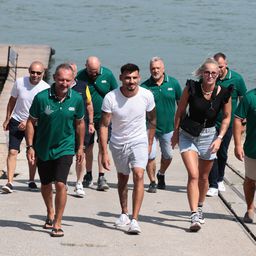 Galéria: Így ünnepelték a veteránok az olimpiai kvótás bokszolóinkat