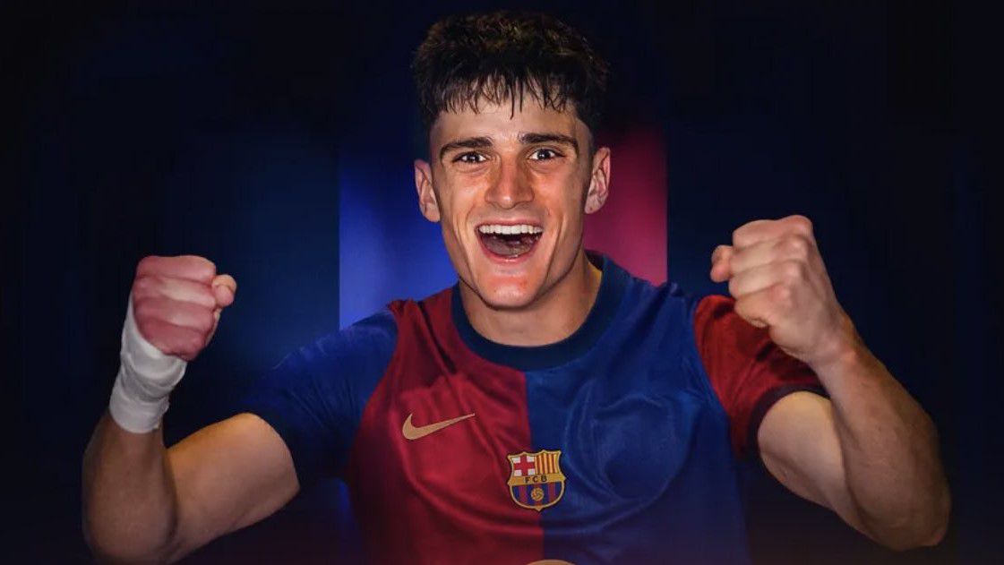 Pau Víctor 20 találattal gólkirály lett a spanyol harmadosztályban (Fotó: fcbarcelona.com)