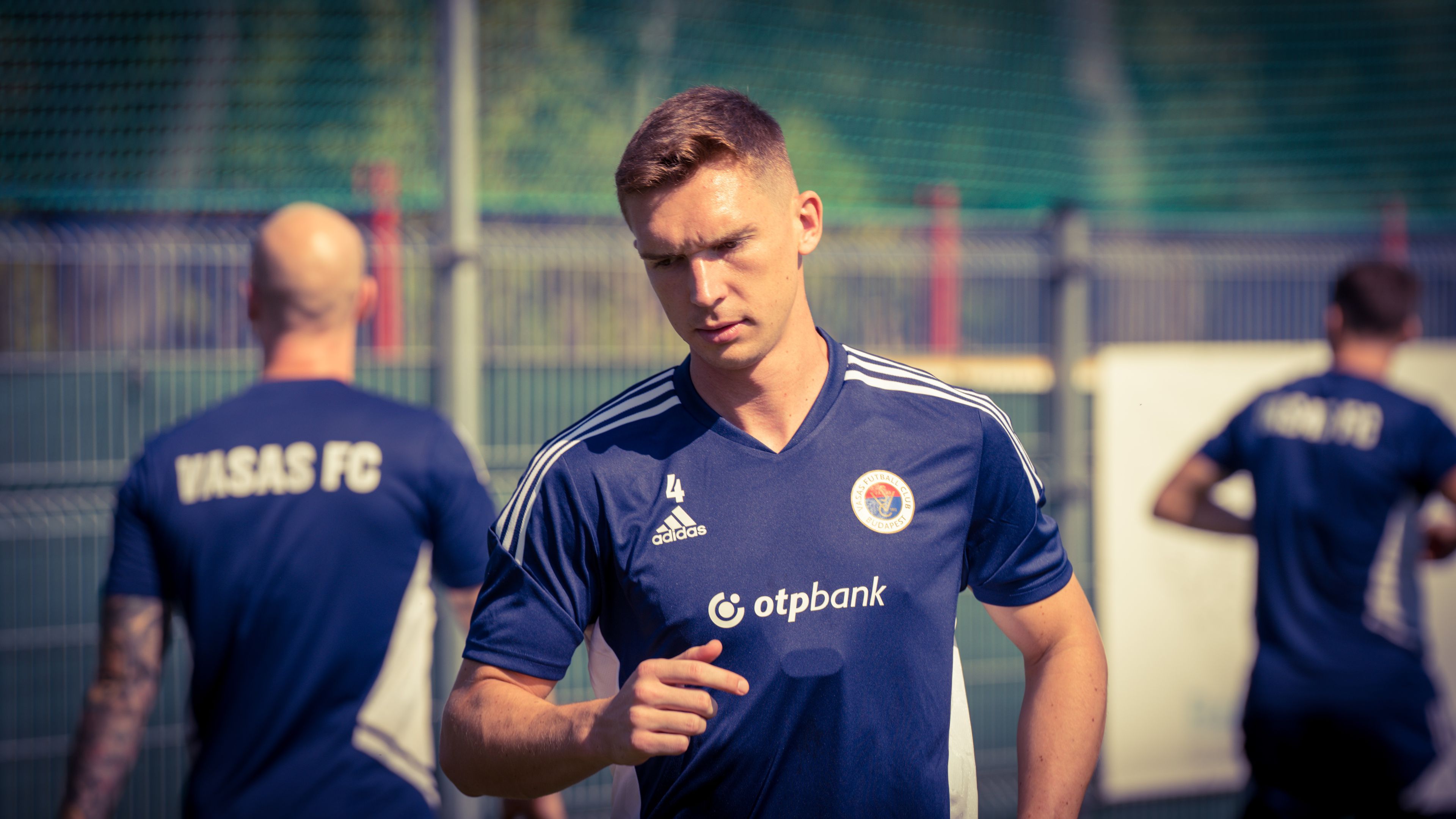 Pávkovics Bence a Vasas labdarúgója, és két célt is kitűzött maga elé. (Fotó: Cselleng Ádám)