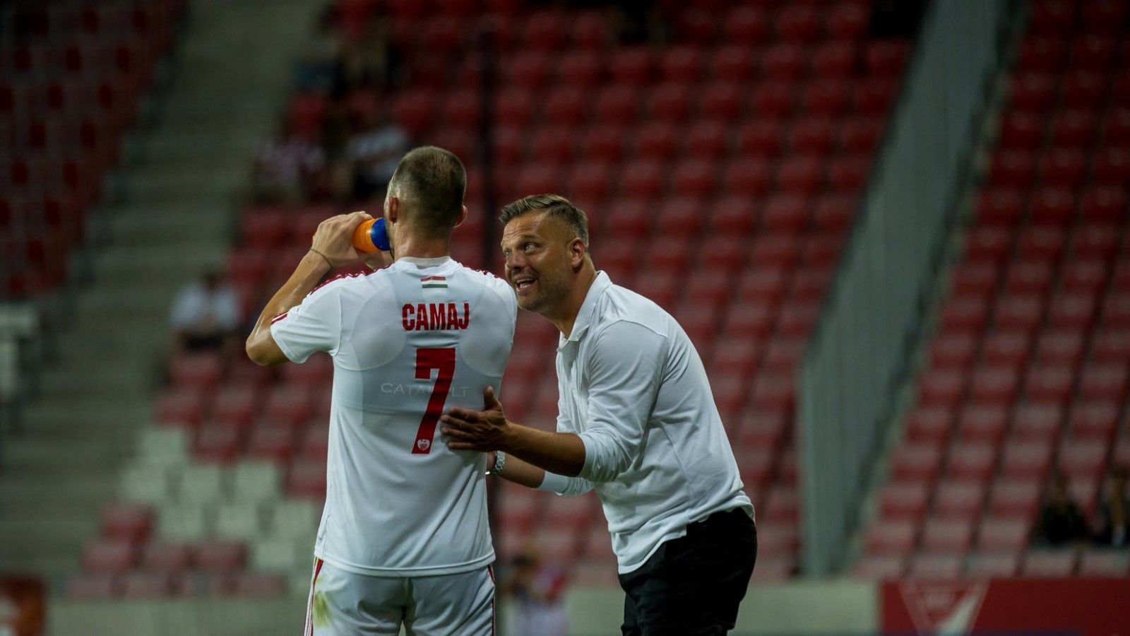A montenegrói válogatott Driton Camaj is Debrecenben dolgozott először együtt a vezetőedző Gerliczki Mátéval.