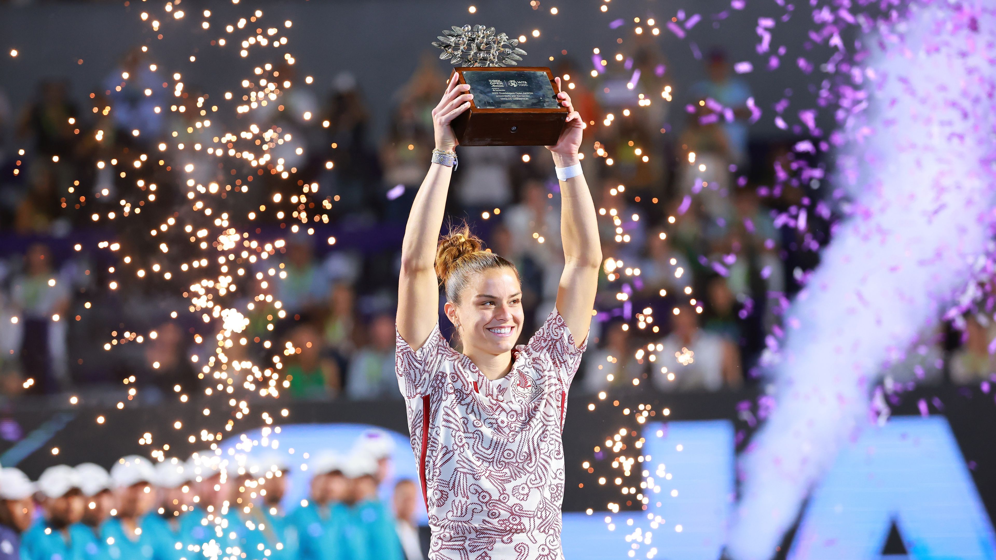 Szakkari pályafutása második WTA-tornáját nyerte