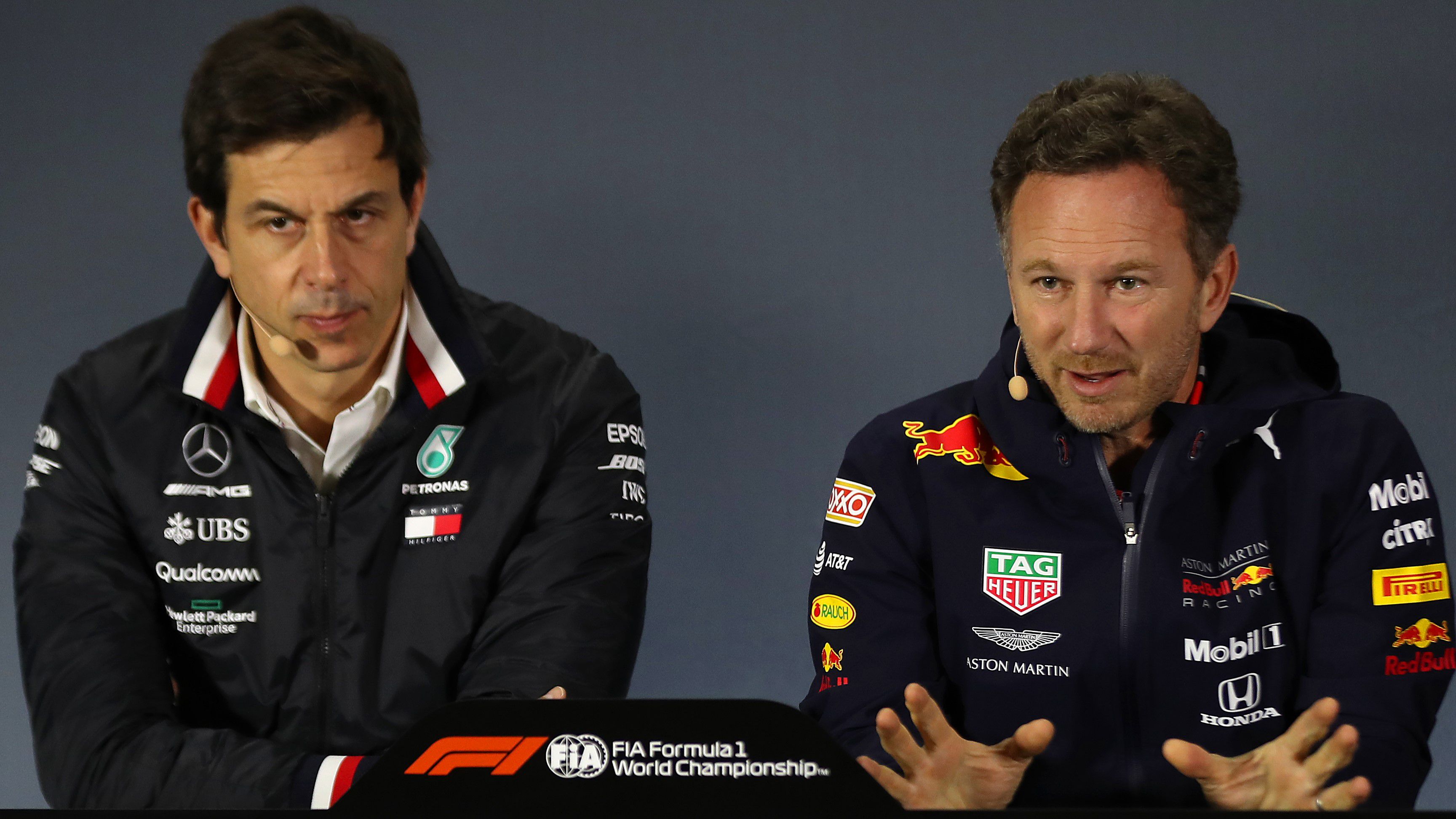 Toto Wolff és Christian Horner kapcsolata már-már legendás az F1-ben...