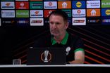 Robbie Keane sajtótájékoztatója az FTC–Plzen mérkőzés előtt