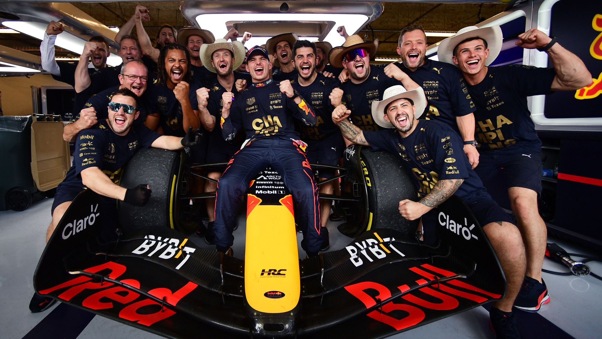 A Red Bull konstukrőti vb-címmel búcsúzott a szombaton elhunyt osztrák tulajdonosától az austini Grand Prix-n / Fotó: GettyImages