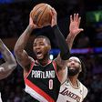 Lillard villogott, harmadszor is kikapott a Los Angeles Lakers
