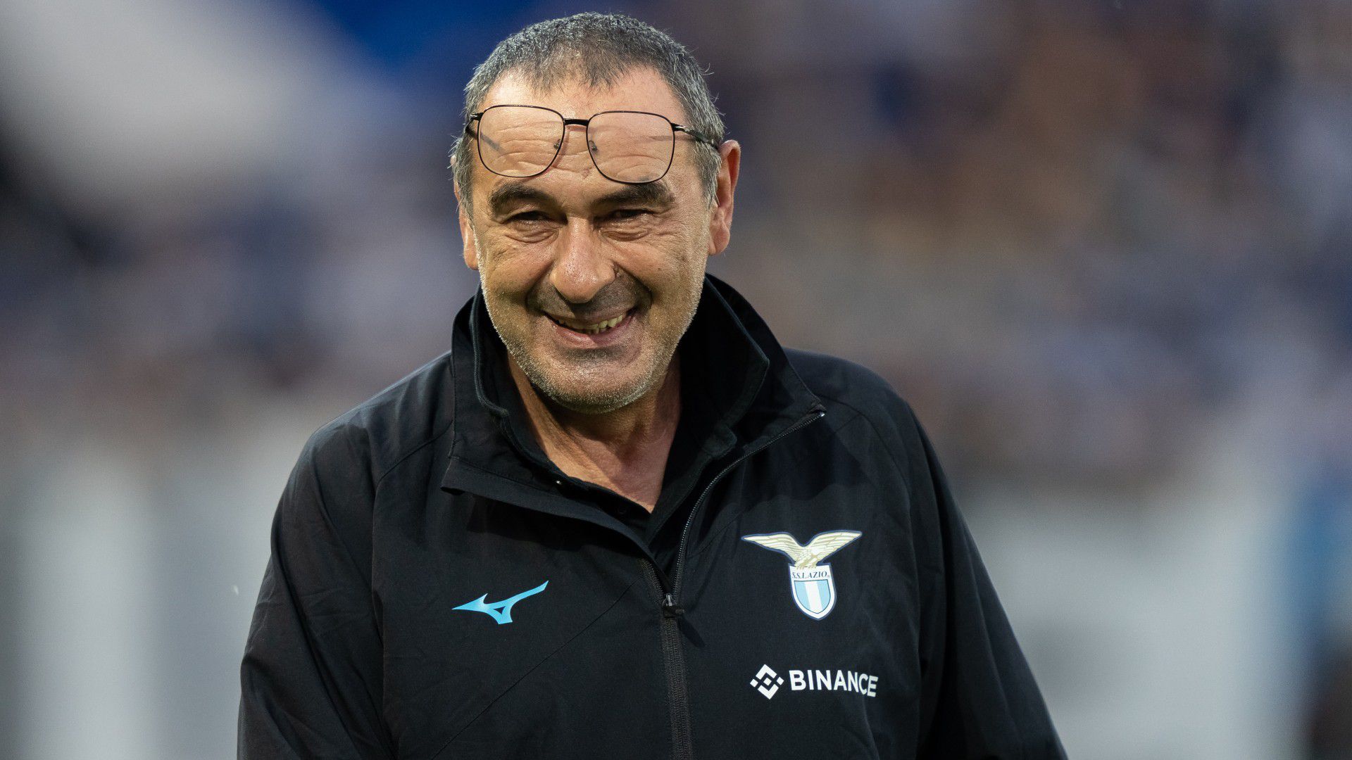 A Lazio vezetőedzője vicces kedvében volt (Fotó: Getty)