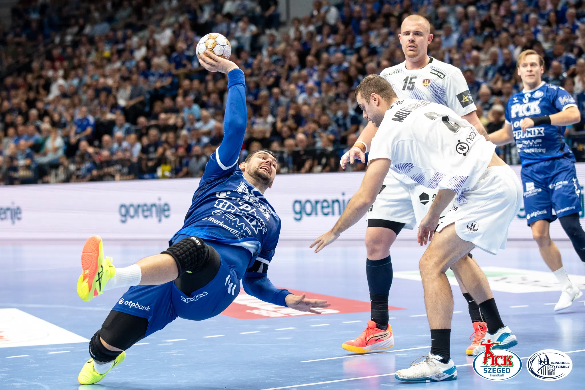 Bánhidi Bence kemény csatára számít a Kolstad ellen (Fotó: pickhandball.hu/Sólya Eliza)