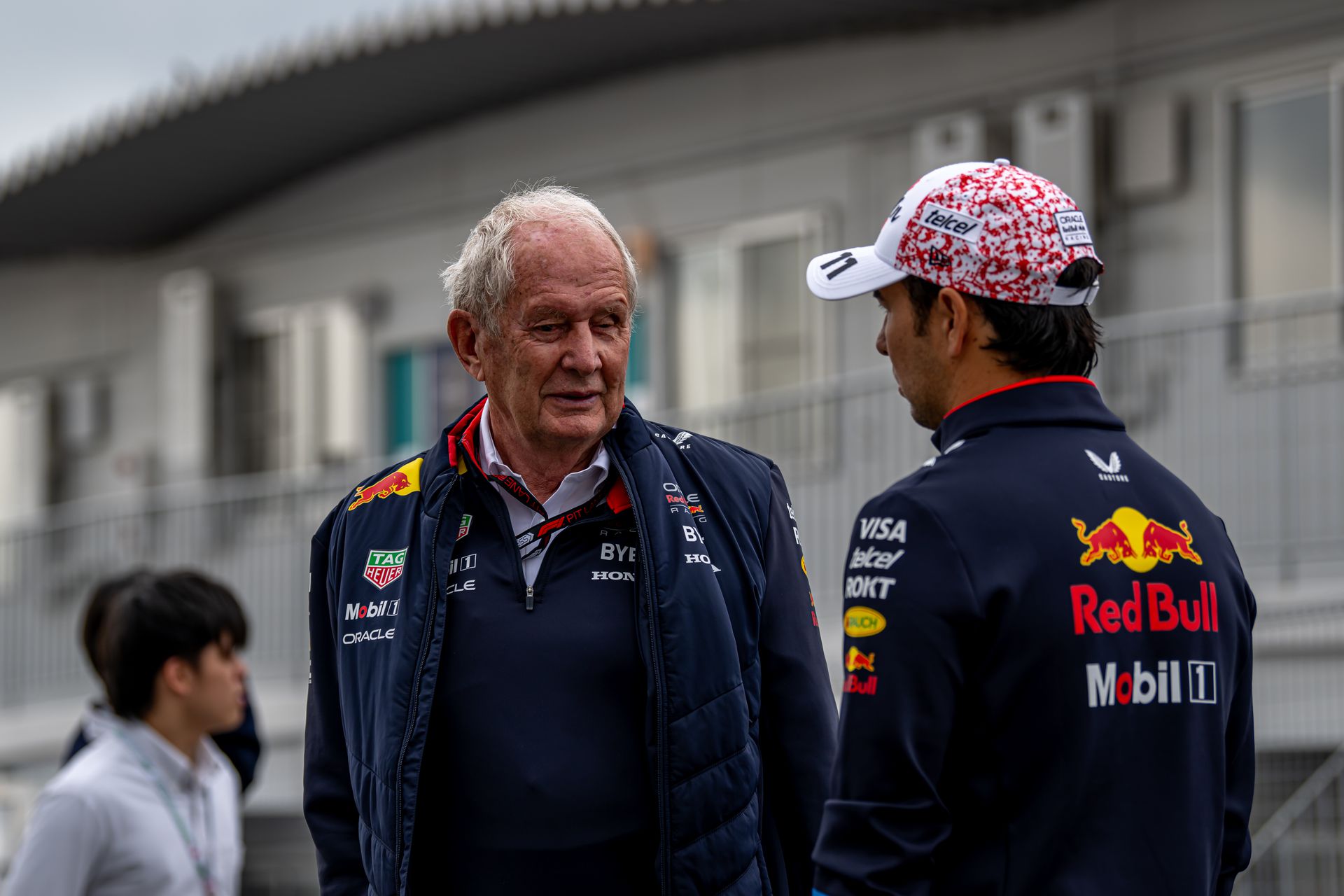 Helmut Marko már lecserélné Sergio Pérezt? (Fotó: Getty Images)