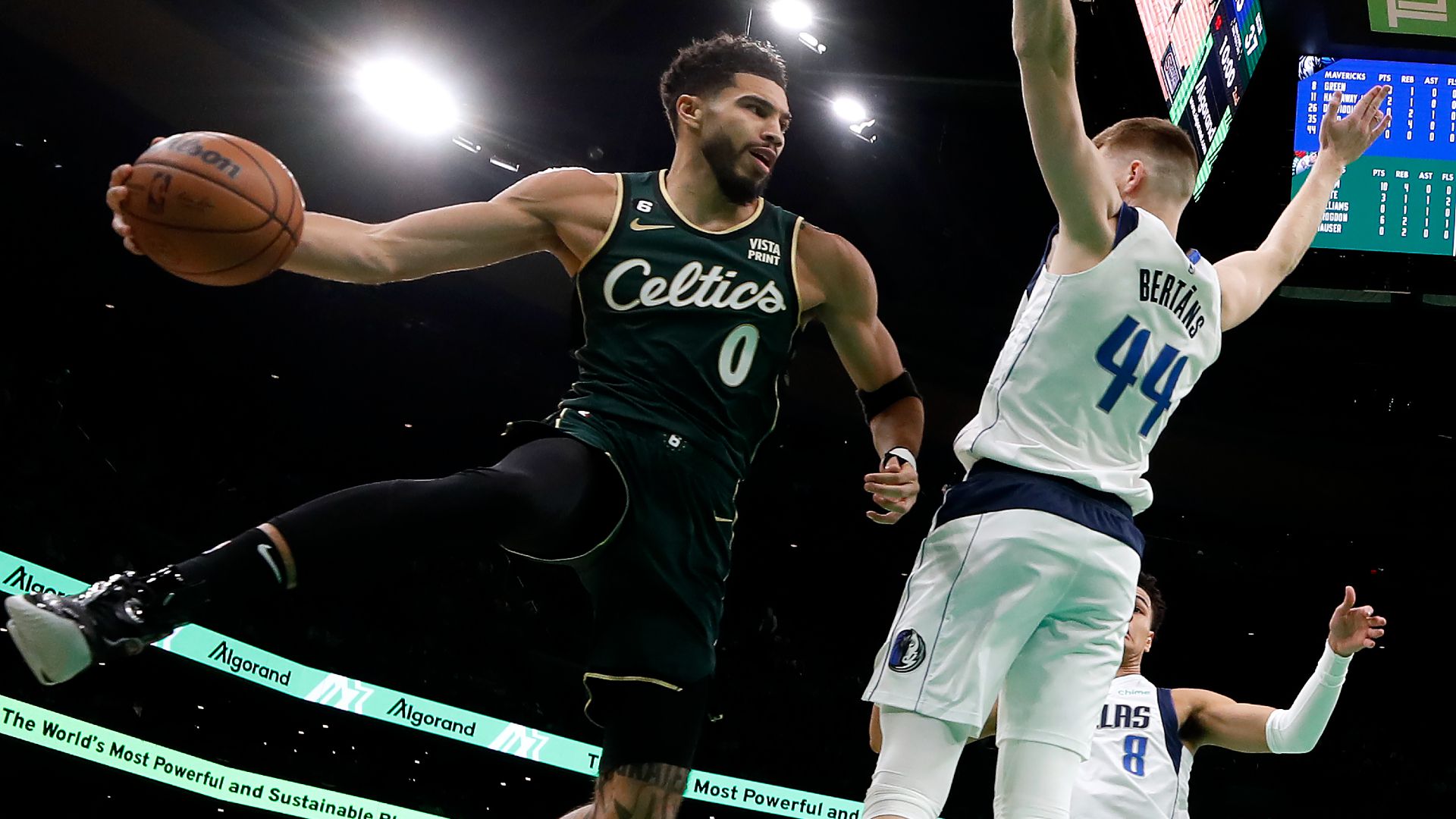 Legyőzte a Celtics a Maverickset az NBA-ben