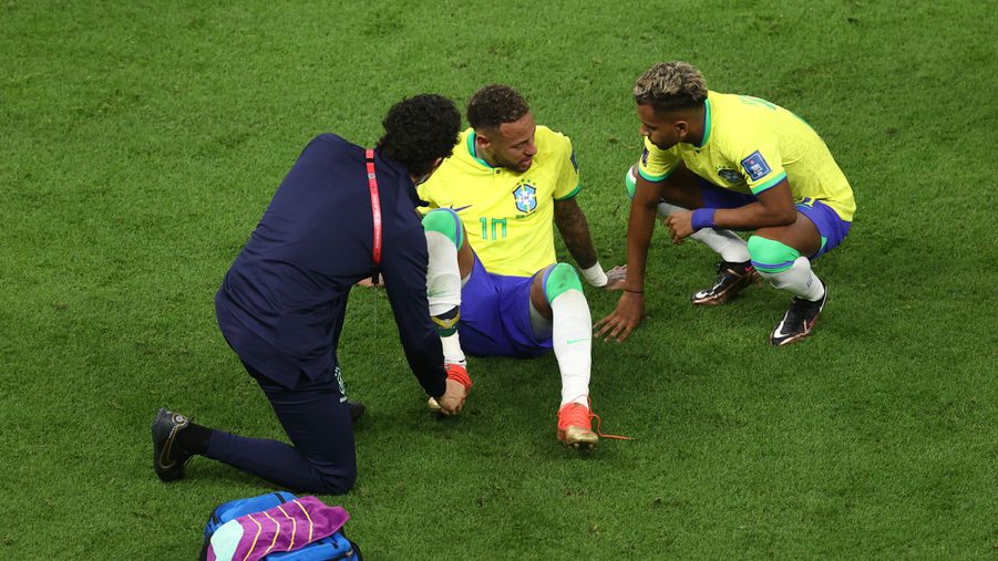 Neymar bokája nem nézett ki jól