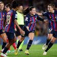 A szünet után indult be a Barca-henger a Camp Nouban játszott női BL-meccsen
