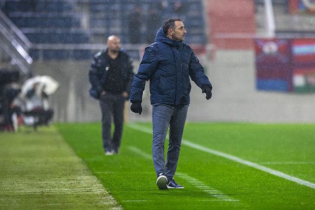 Erős Gábor eddig meggyőzően teljesít a Vasas élén (Fotó: vasasfc.hu)