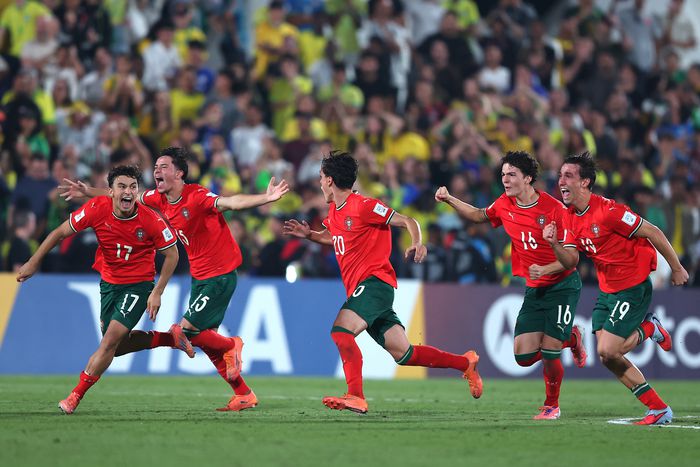 Története során először játszhat világbajnoki döntőt a portugál U17-es válogatott. Fotó: Getty Images