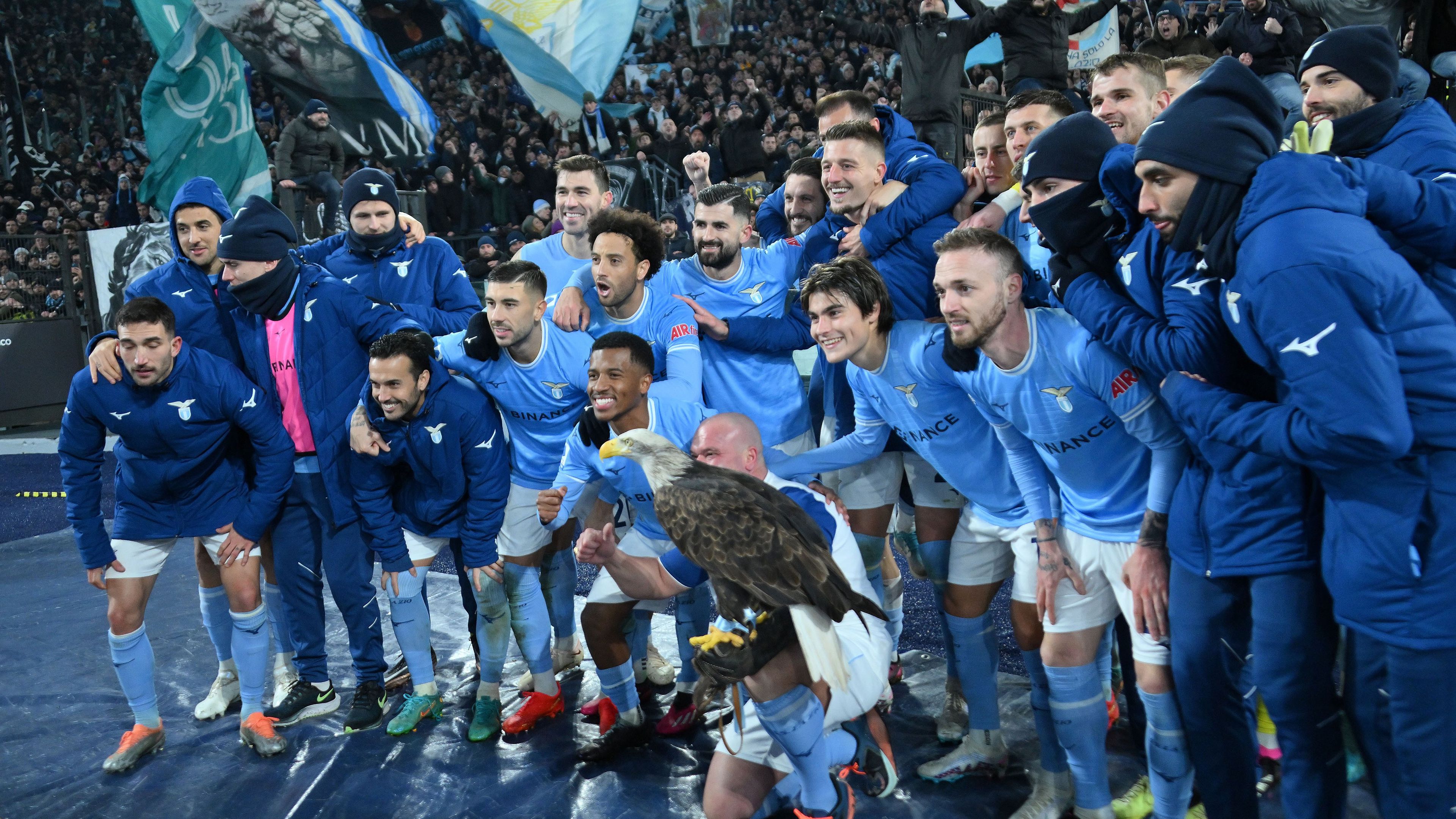 A Lazio a második helyet veszi célba.