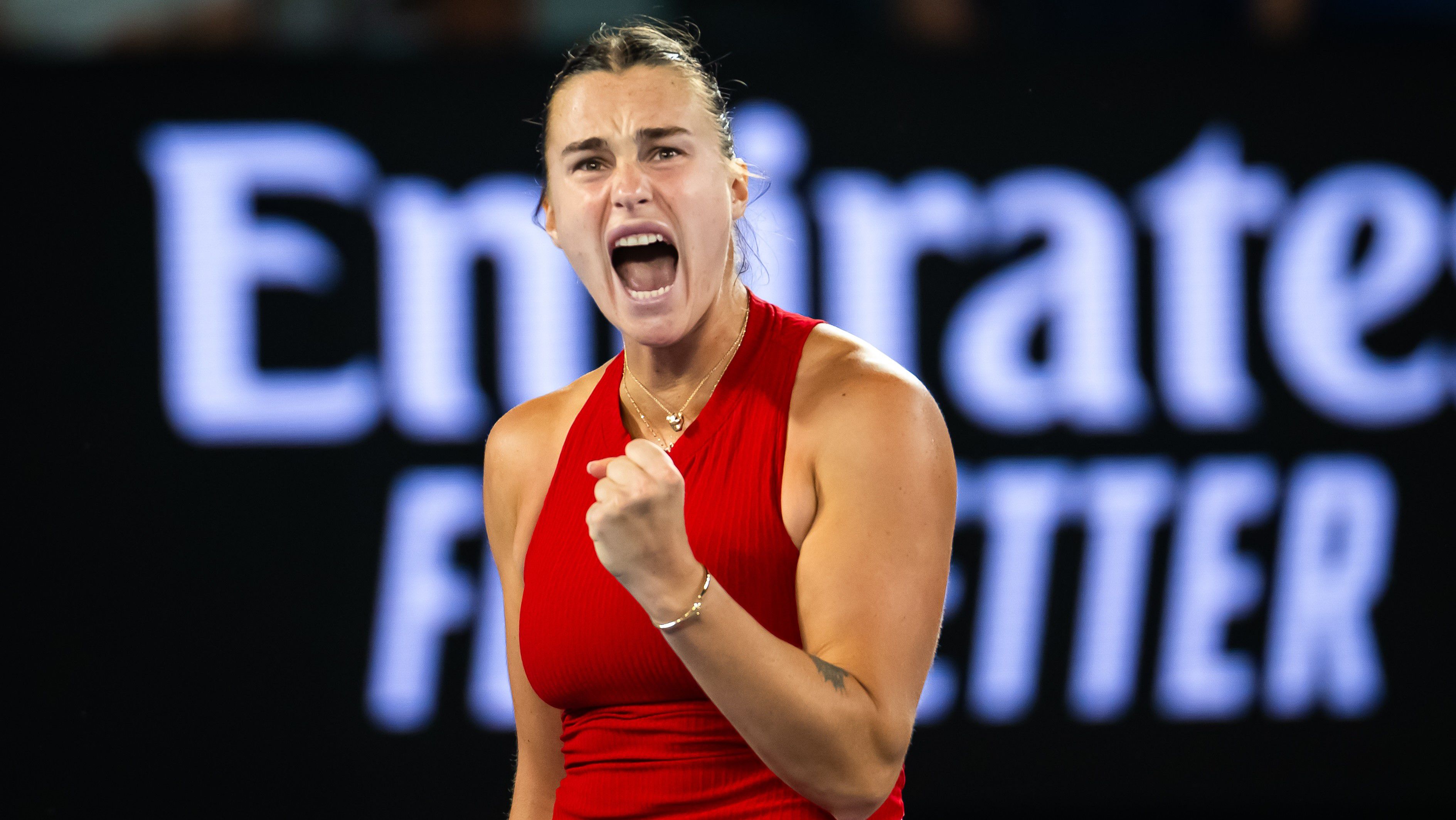 A fehérorosz Arina Szabalenka második Grand Slam-győzelmére hajt. (Fotó: Getty Images)