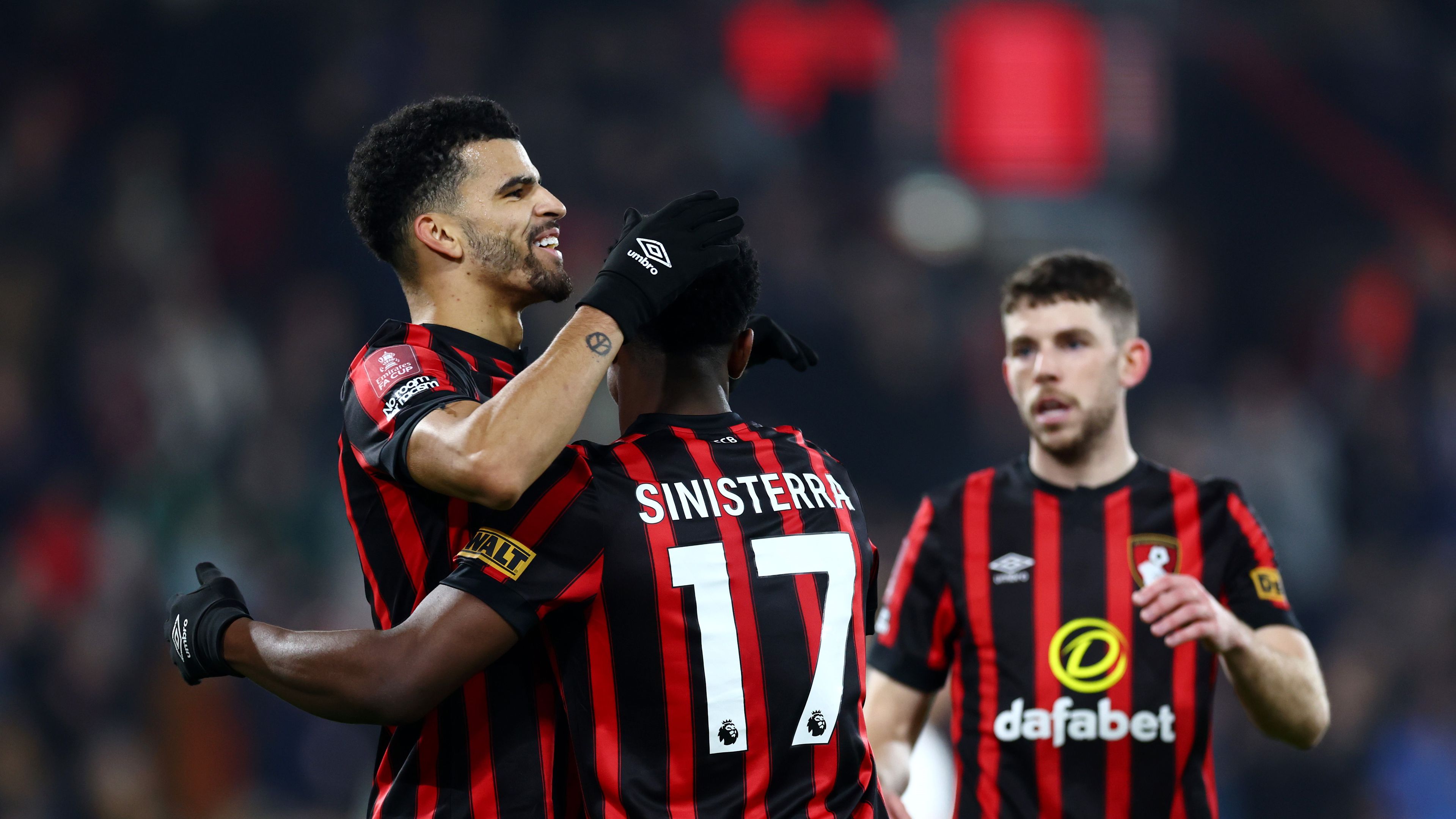 Dominic Solanke is gólt szerzett a Bournemouth-ban a Swansea City elleni FA-kupa-mérkőzésen