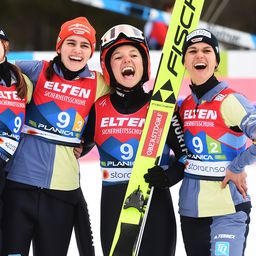 Német vb-arany a női síugrók csapatversenyében