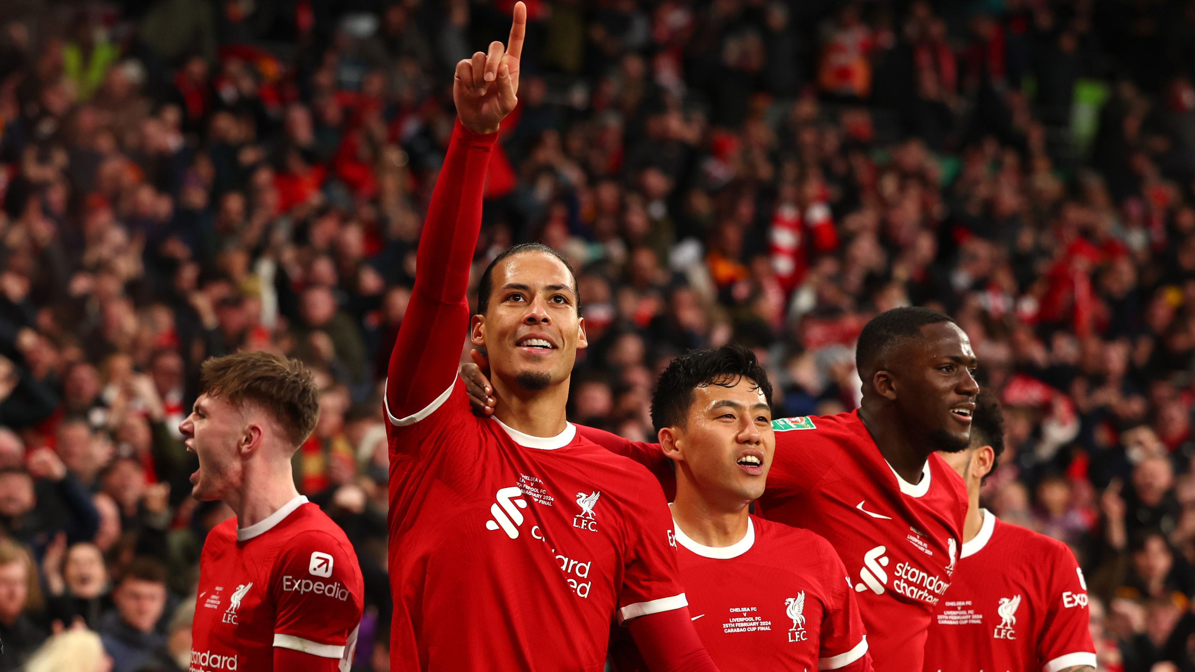 Virgil van Dijk volt a Liverpool nyerőembere a Chelsea elleni Ligakupa-döntőben