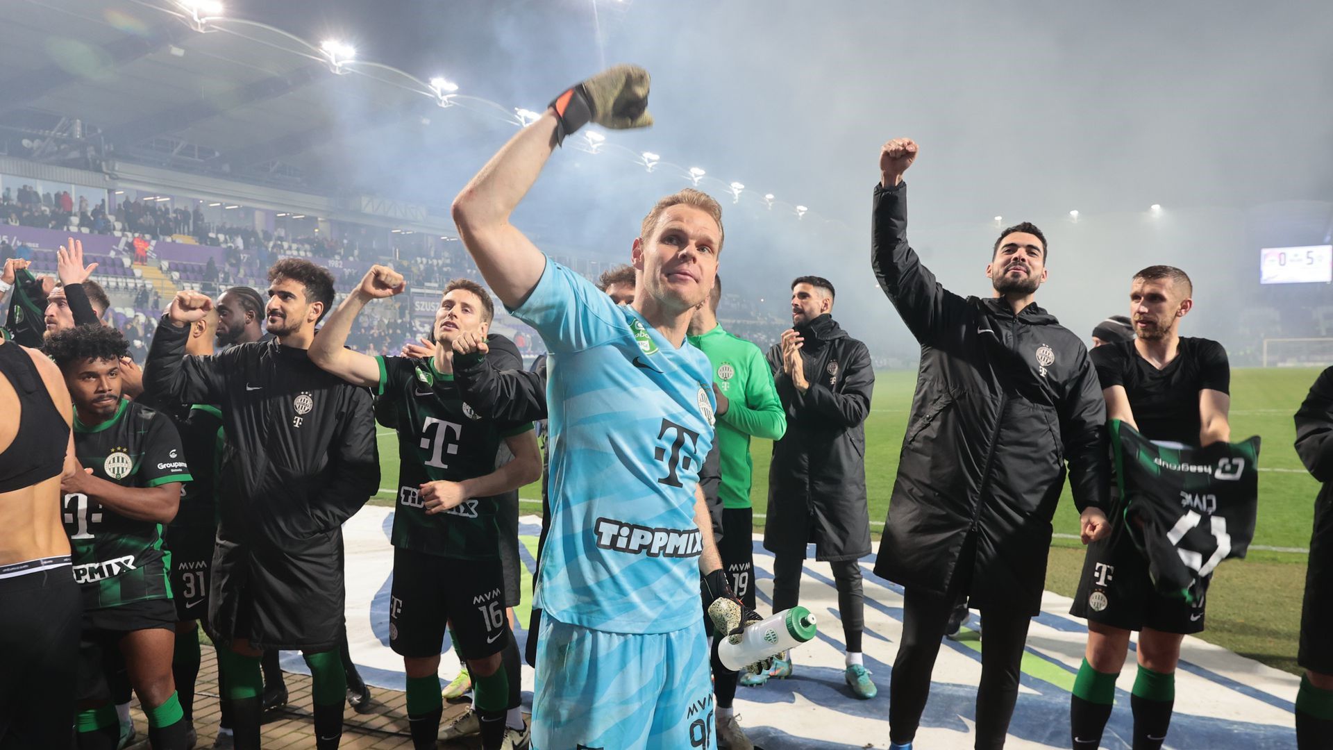 Galéria: így győzte le a Ferencváros az Újpestet a derbin