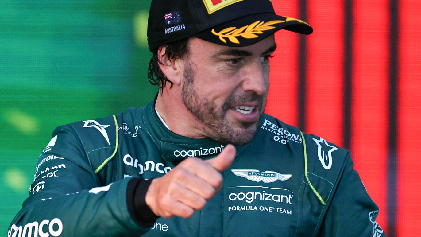 Fernando Alonso legutóbbi üzenete során egy Swift-számot hallgatott / Fotó: Gettyimages