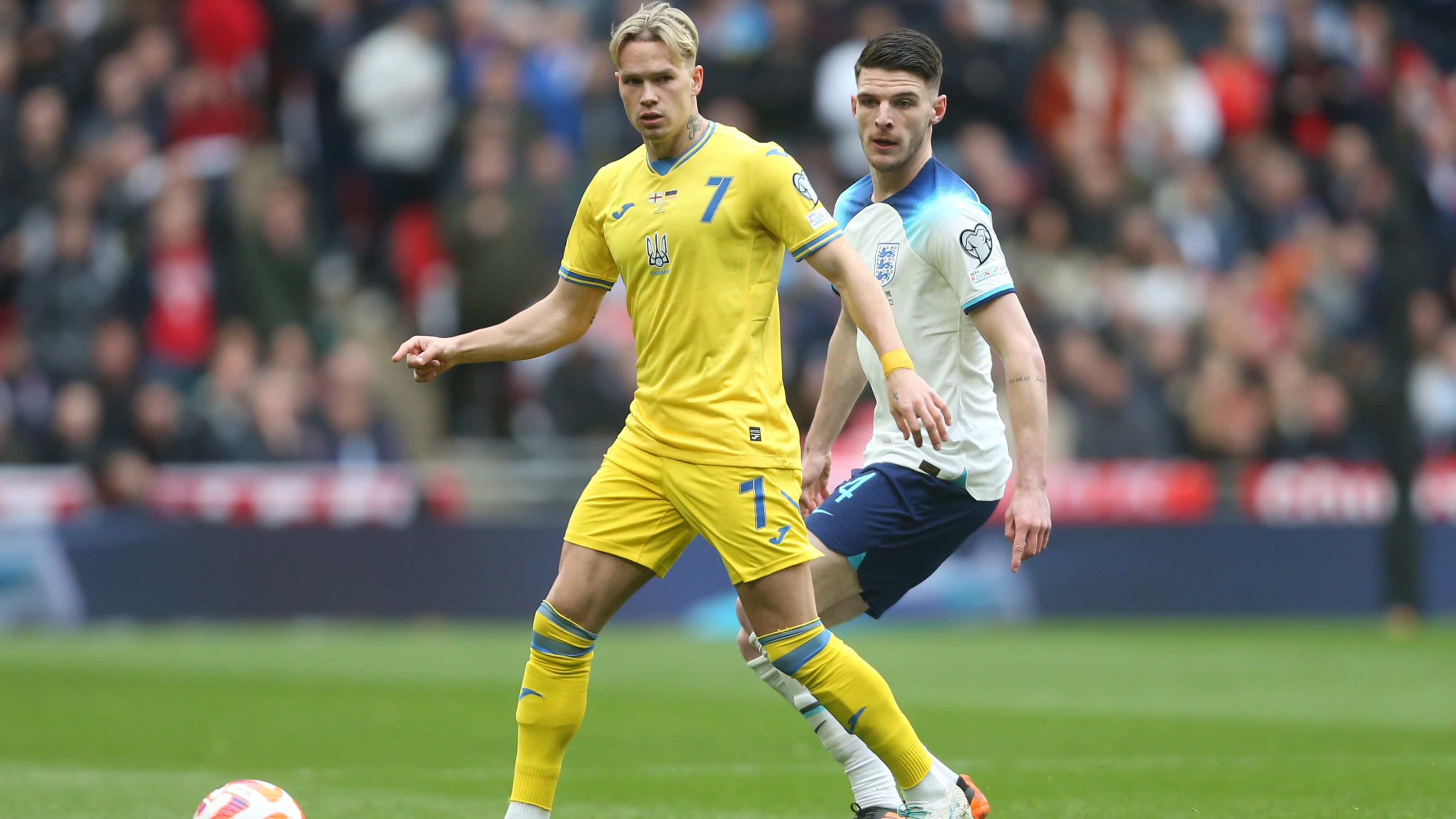 Az ukrán válogatott Angliával is játszott már a selejtezőben