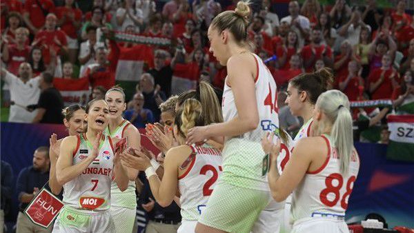 Még több sikerélménye lehet a magyar női kosárlabda-válogatottnak (Fotó: MTI/Kovács Tamás)