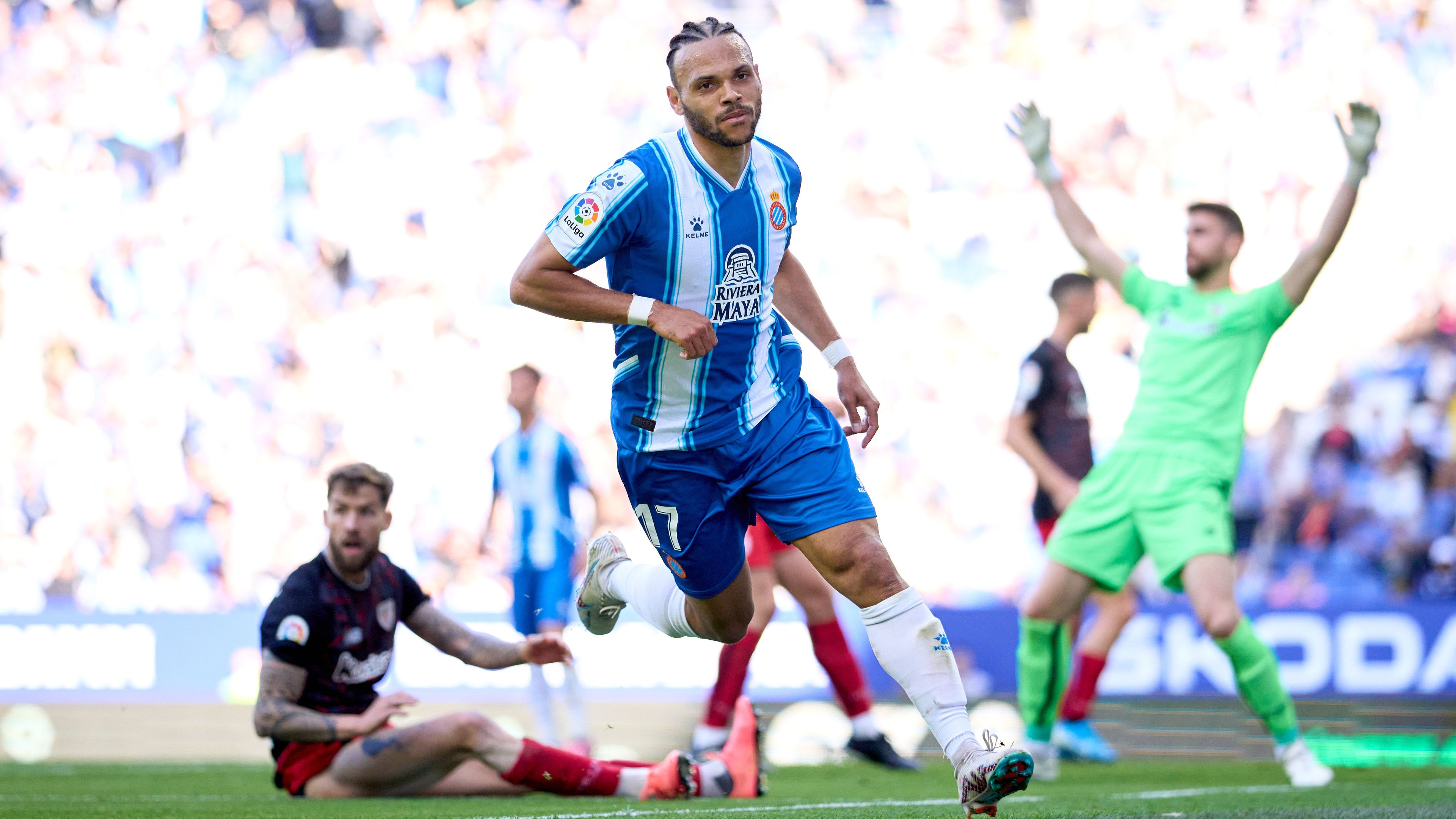 Martin Braithwaite nem akar a másodosztályban is az Espanyol játékosa lenni