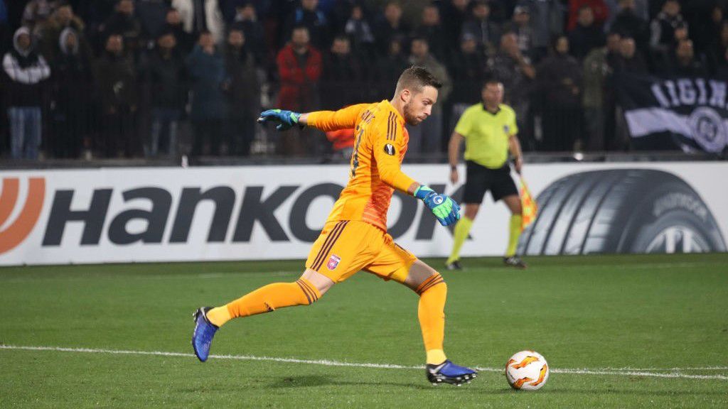 Csaknem öt éve az Európa-liga csoportkörében is pályára lépett Kovácsik Ádám, aki most szeretne bekerülni a Mezőkövesd kezdőcsapatába. (Fotó: Getty Images)