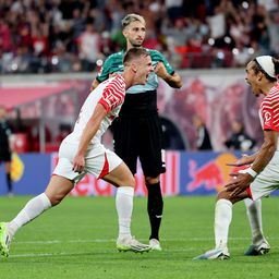 Az első félidő után erre senki sem számított a Leipzig meccsén