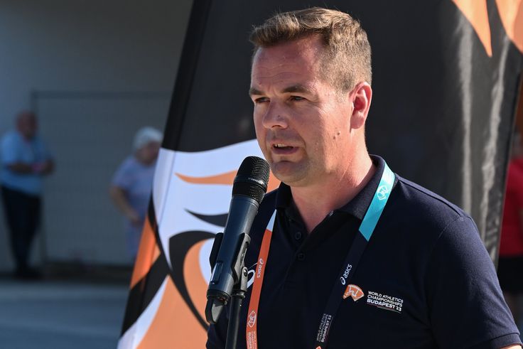 Németh Balázs, a vb-t szervező Budapest 2023 Nzrt. vezérigazgatója