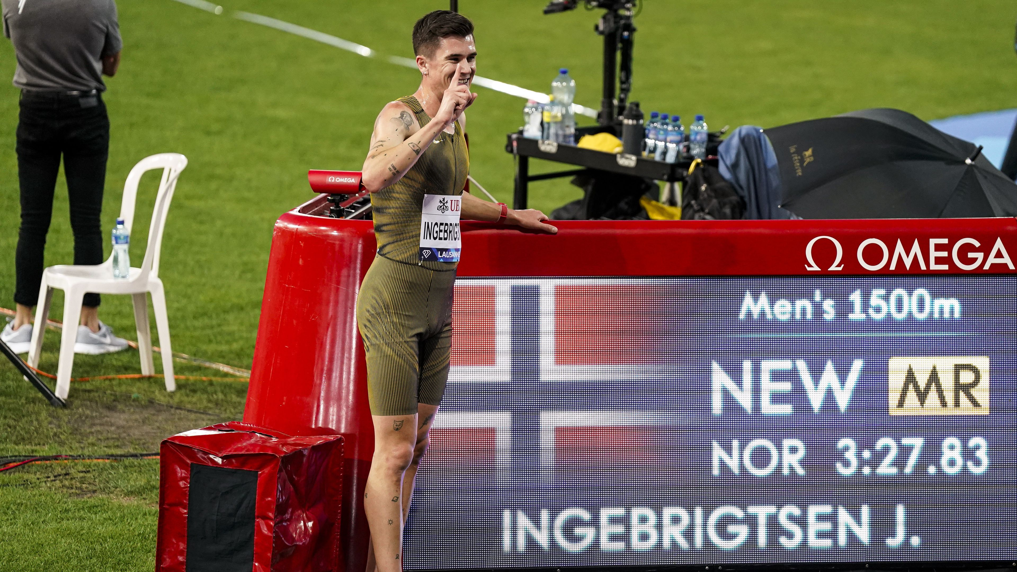 Jakob Ingebrigtsen megdöntötte a világrekordot