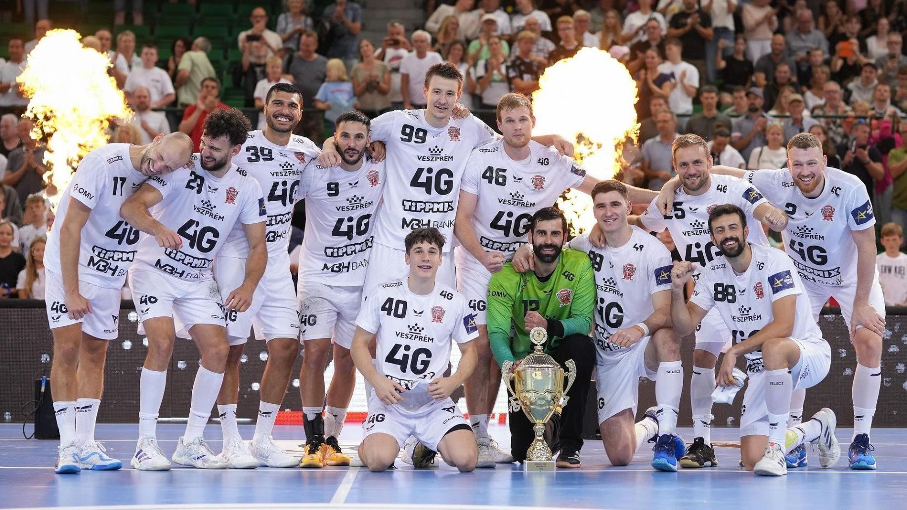 Felkészülési tornát nyert Németországban a Veszprém (Fotó: handballveszprem.hu)