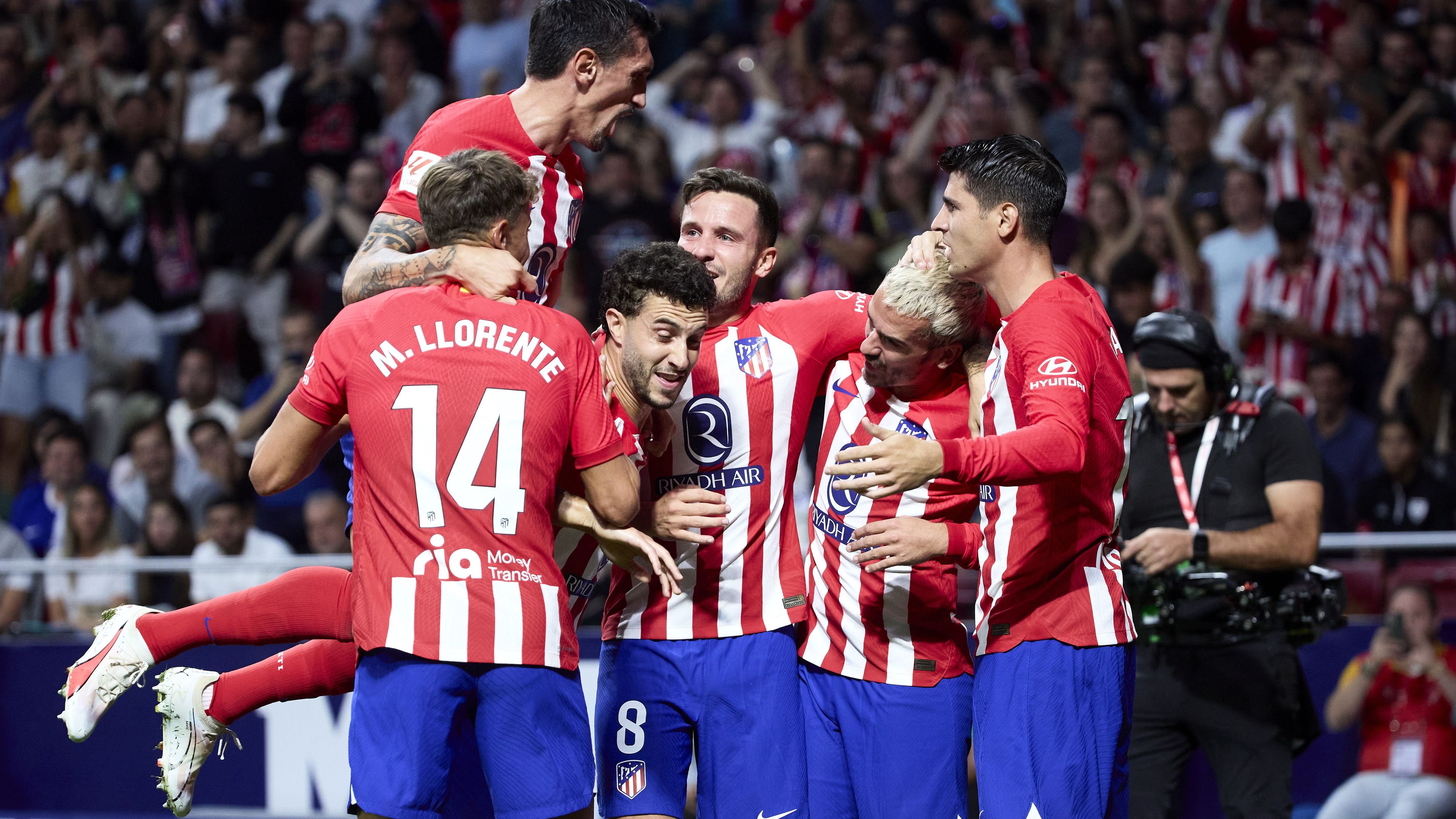 Győzelmével az Atlético Madrid az ötödik helyre lépett előre a tabellán, a Real viszont elveszítette vezető helyét. (Fotó: Getty Images)