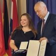 Megkapta díszpolgári címét az olimpiai bronzérmes magyar sportoló