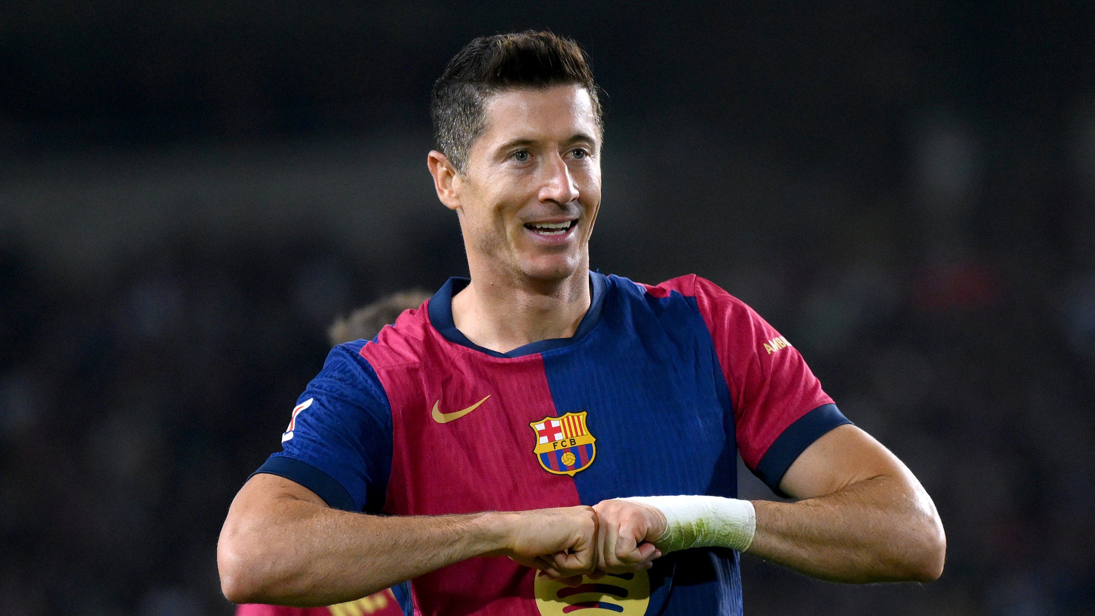 Robert Lewandowski gólja döntötte el a hétközi bajnokit a Barcelonának