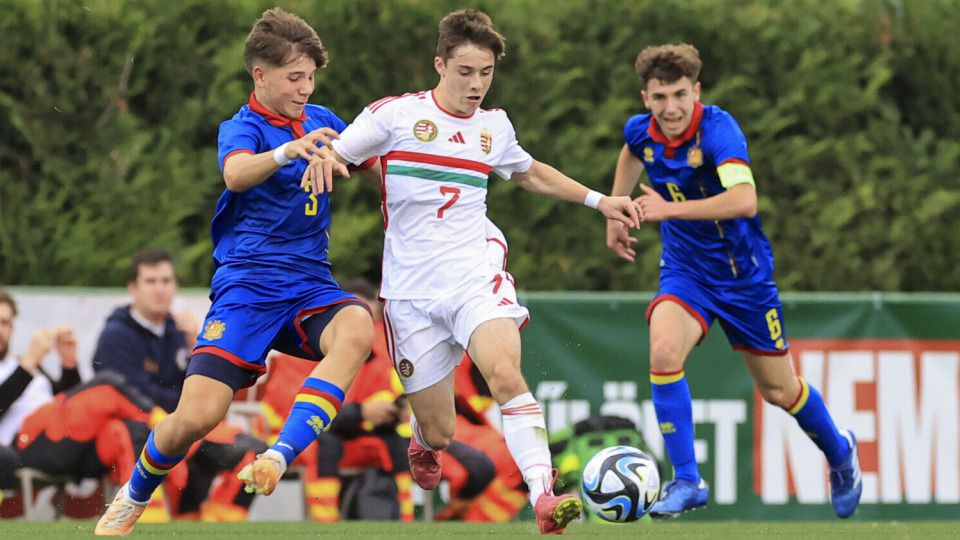A magyar válogatott az Andorra elleni 2–0-ás győzelemmel kezdte az Eb-selejtezőtornát Fotó: mlsz.hu