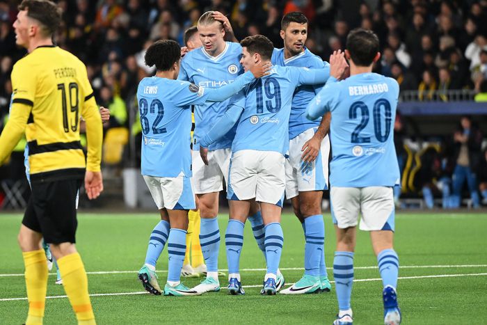 A Manchester City háromszor ünnepelhetett a Young Boys ellen