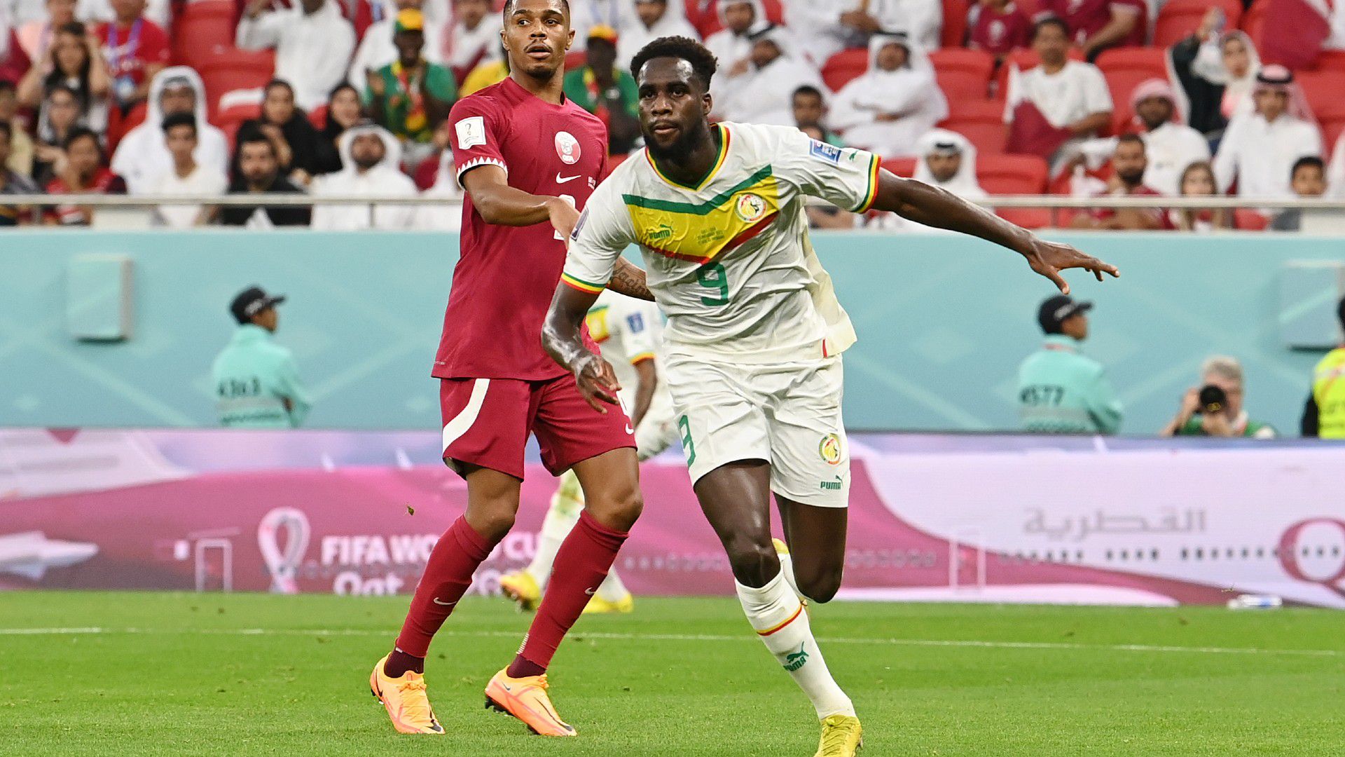 Boulaye Dia góljával szerzett vezetést Szenegál (Fotó: Getty Images)