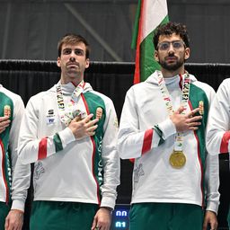 Aranyérmes a magyar férfi párbajtőrcsapat a vancouveri világkupán!