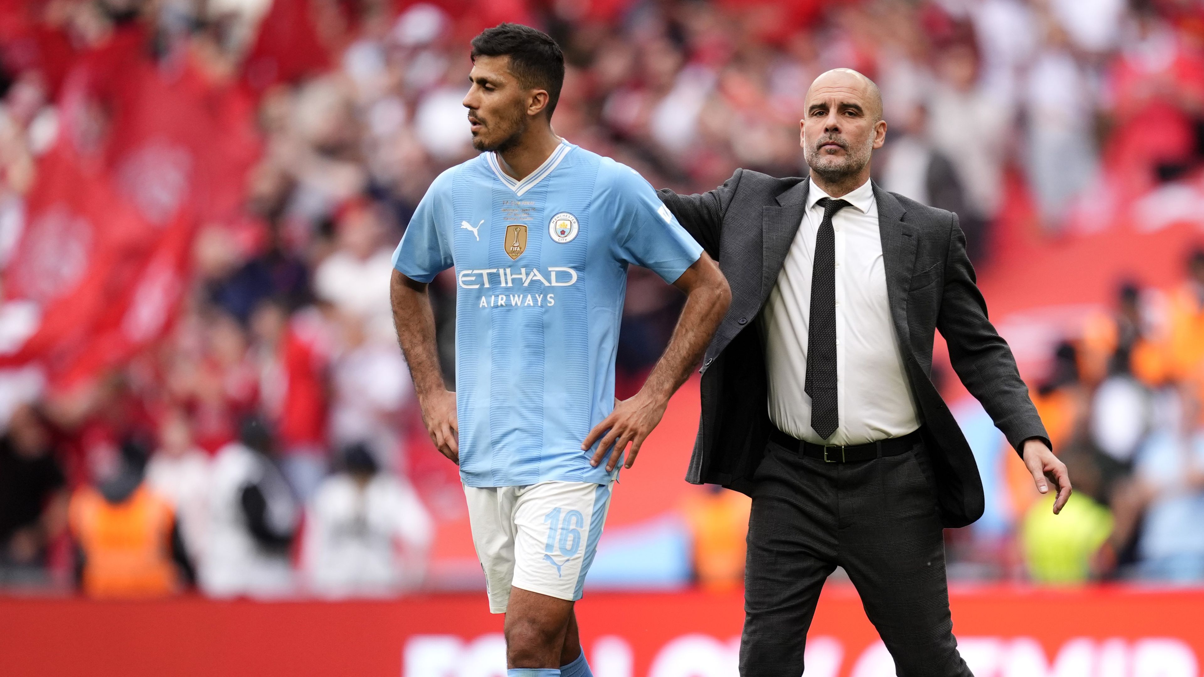 Pep Guardiola: Rodri hiányában nincs meg az első védelmi vonalunk