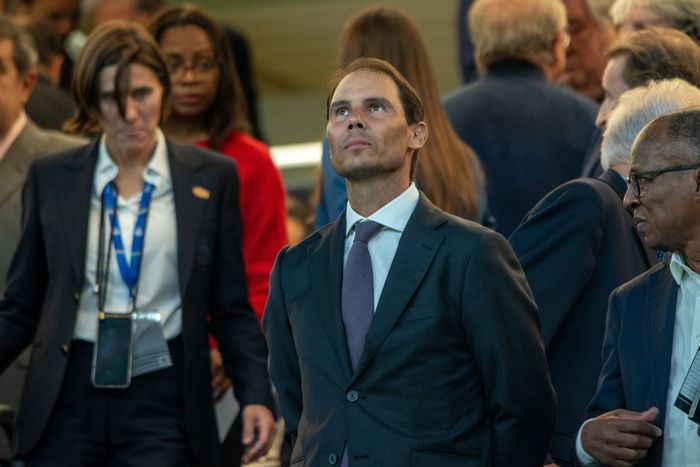 Rafael Nadal a Santiago Bernabéu Stadionban