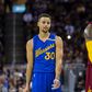 Steph Curry és LeBron James a 2016-os karácsonyi meccsükön (Fotó: Getty Images)