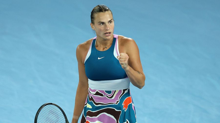 Arina Szabalenka először döntős Grand Slam-tornán (Fotó: Getty Images)