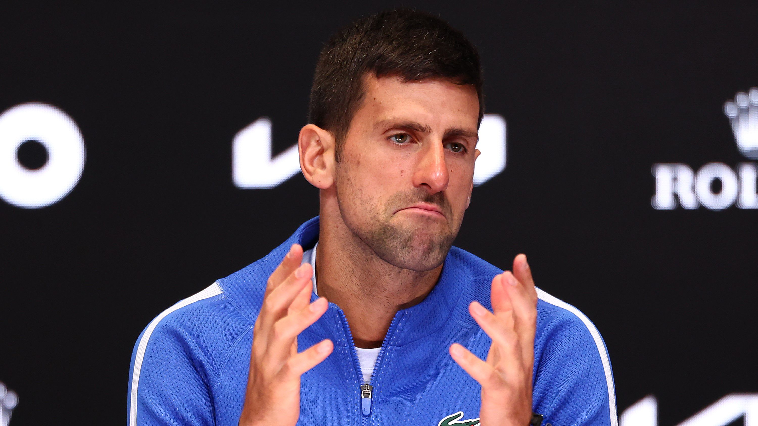 Novak Djokovics nem ismert magára a Jannik Sinner elleni elődöntőben